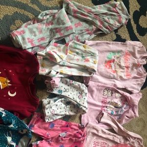 10 Piece 4T Pajama Bundle